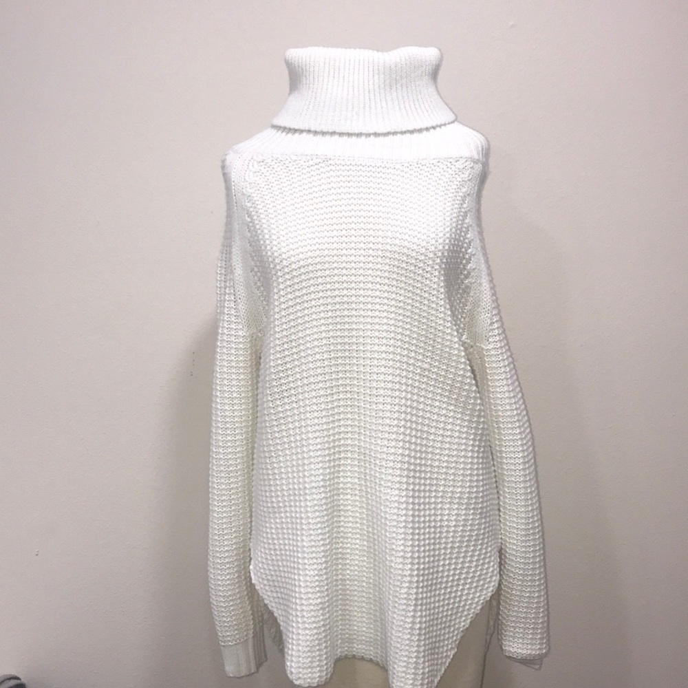 Chunky knit turtleneck